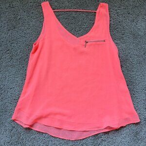 E&M Pink Tank Top Small